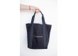 AMANDINE - Canva totebag black