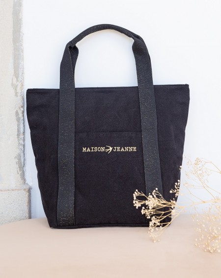 Sac Cabas Amandine - Noir