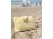 Sac en éponge Christine - Jaune Paille