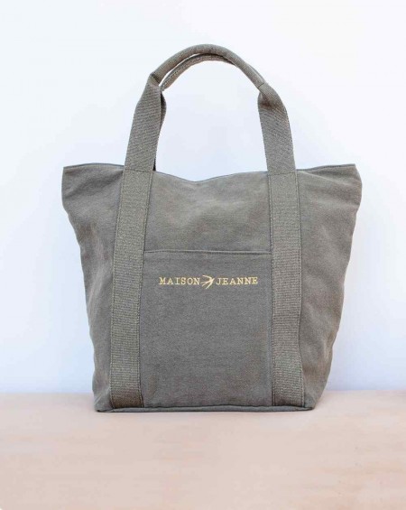 Totebag Amandine - Military Green