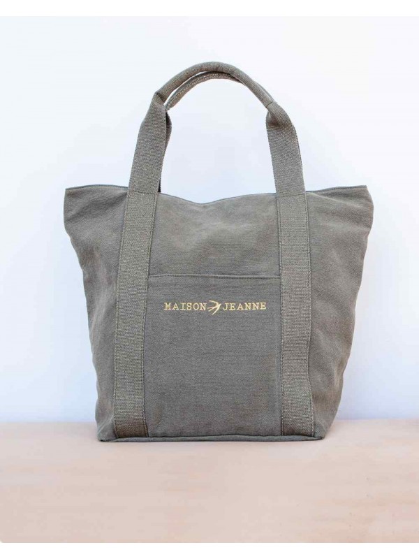Totebag Amandine - Military Green