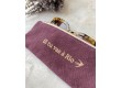 Pencil Case Nat - Plum