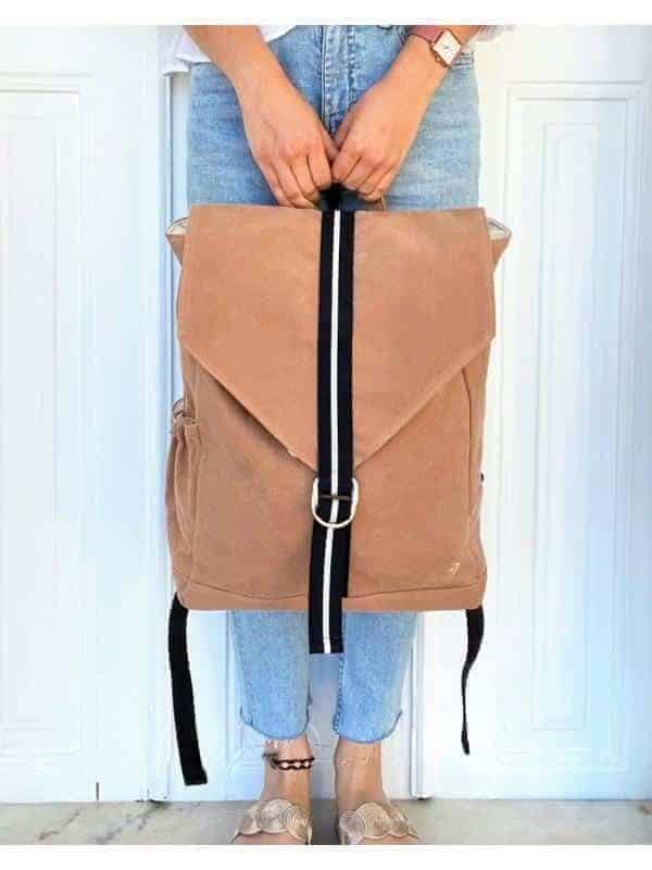Sac à dos David - Camel