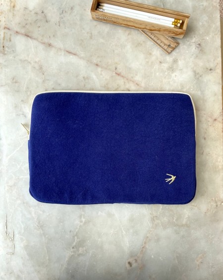 Housse d'ordinateur Clara - Bleu Majorelle