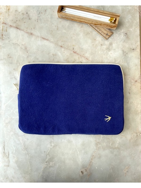 Housse d'ordinateur Clara - Bleu Majorelle
