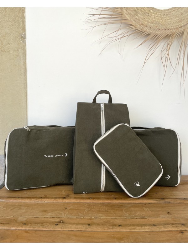 Organisateur de valise Loulou - Kaki