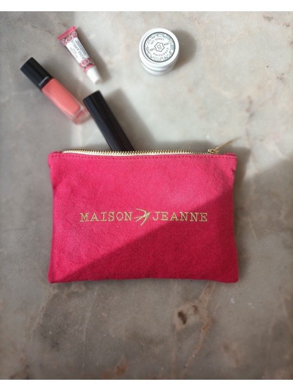 Small Pouch Madeleine - raspberry