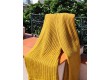 Oversize Knit Scarf Laura - Saffron yellow