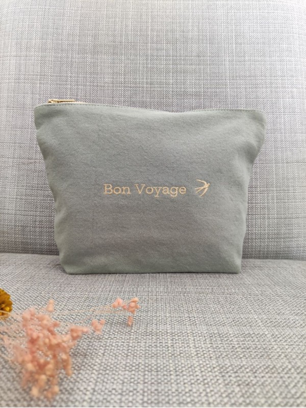 Toiletry Bag Sonia - Almond Green