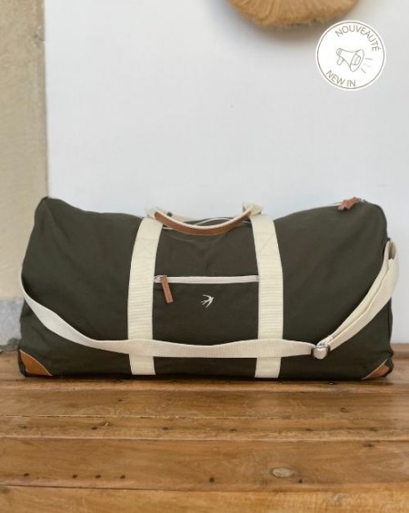 Large Waterproof Travel Bags - Kaki