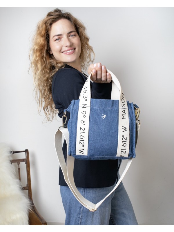 Camille handbag - Denim