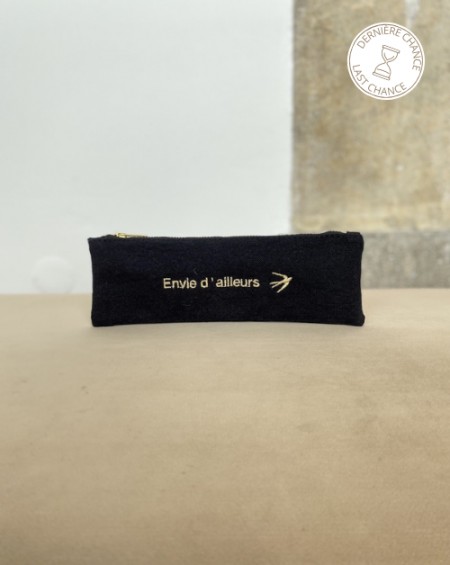Pencil Case Nat - Black