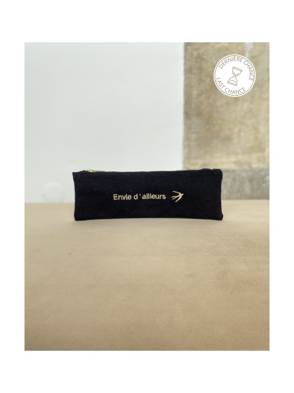 Pencil Case Nat - Black