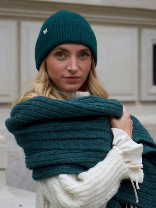 Oversize Knit Scarf Laura - Sacramento