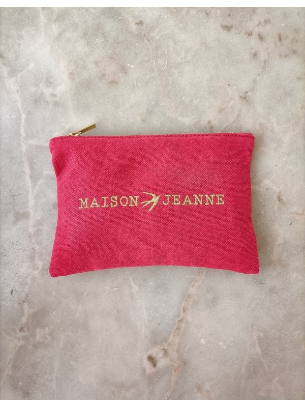 Small Pouch Madeleine - raspberry