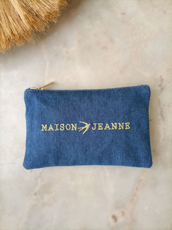 Small Pouch Madeleine - Denim