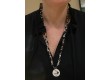 Black leopard Finou necklace