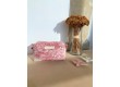 Small cube pencil case Lison Jouy Rose